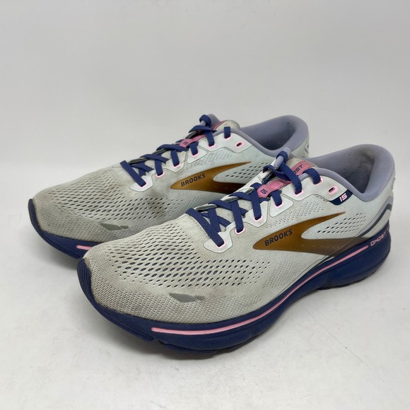 Brooks Ghost 15 Run Shoes Mens Sz 13 Gray Gold 6,4,8:I.5.4 0 - Picture 6 of 13